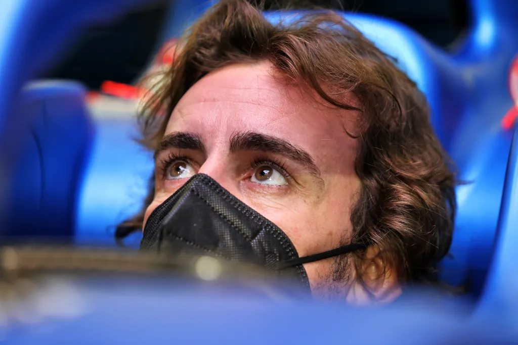 Forma-1, Fernando Alonso, Alpine F1 Team, Bahrein teszt 