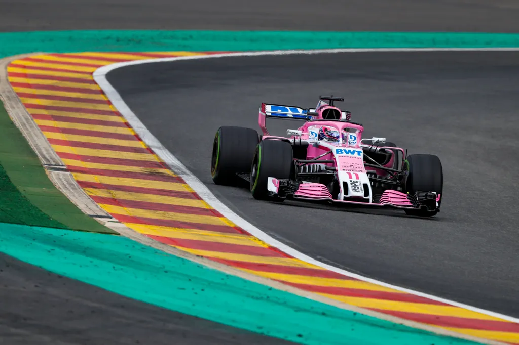 A Forma-1-es Belga Nagydíj szombati napja, Sergio Pérez, Force India 