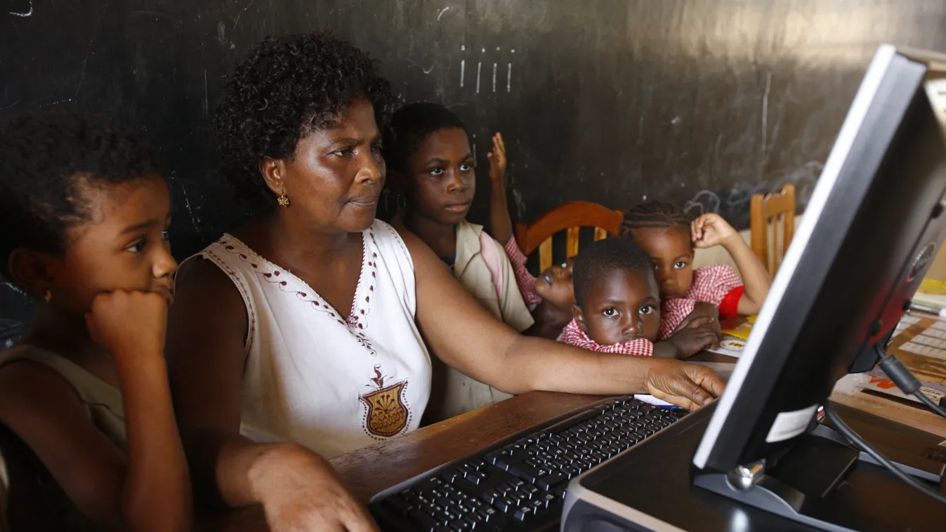 Togo, Afrika, számítógép 