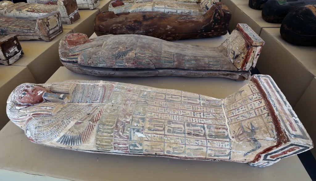 Régészeti leletek Egyiptomban 