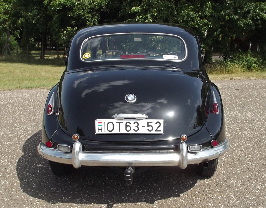 BMW 501 (1954) veteránteszt 