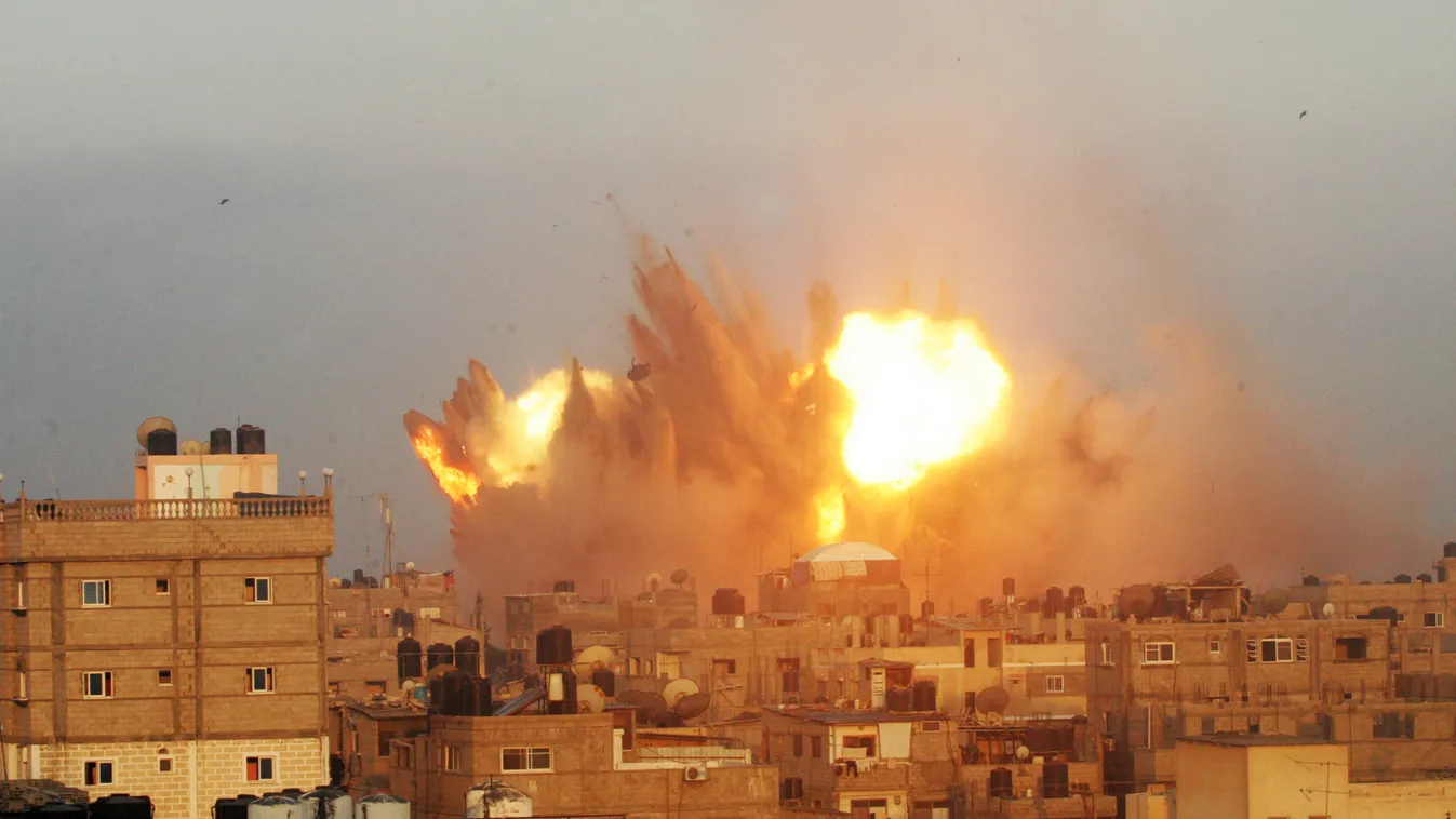 izrael palesztin konfliktus, rakéták 