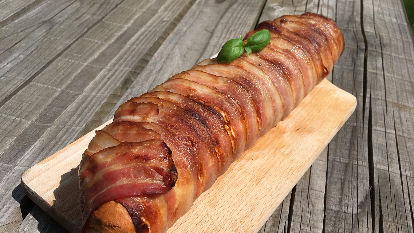 bacon baguette recept 