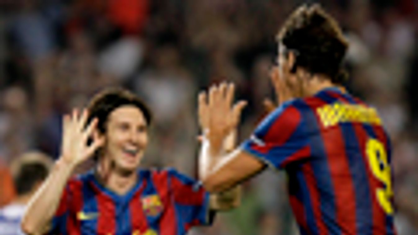 Zlatan Ibrahimovic és Lionel Messi 