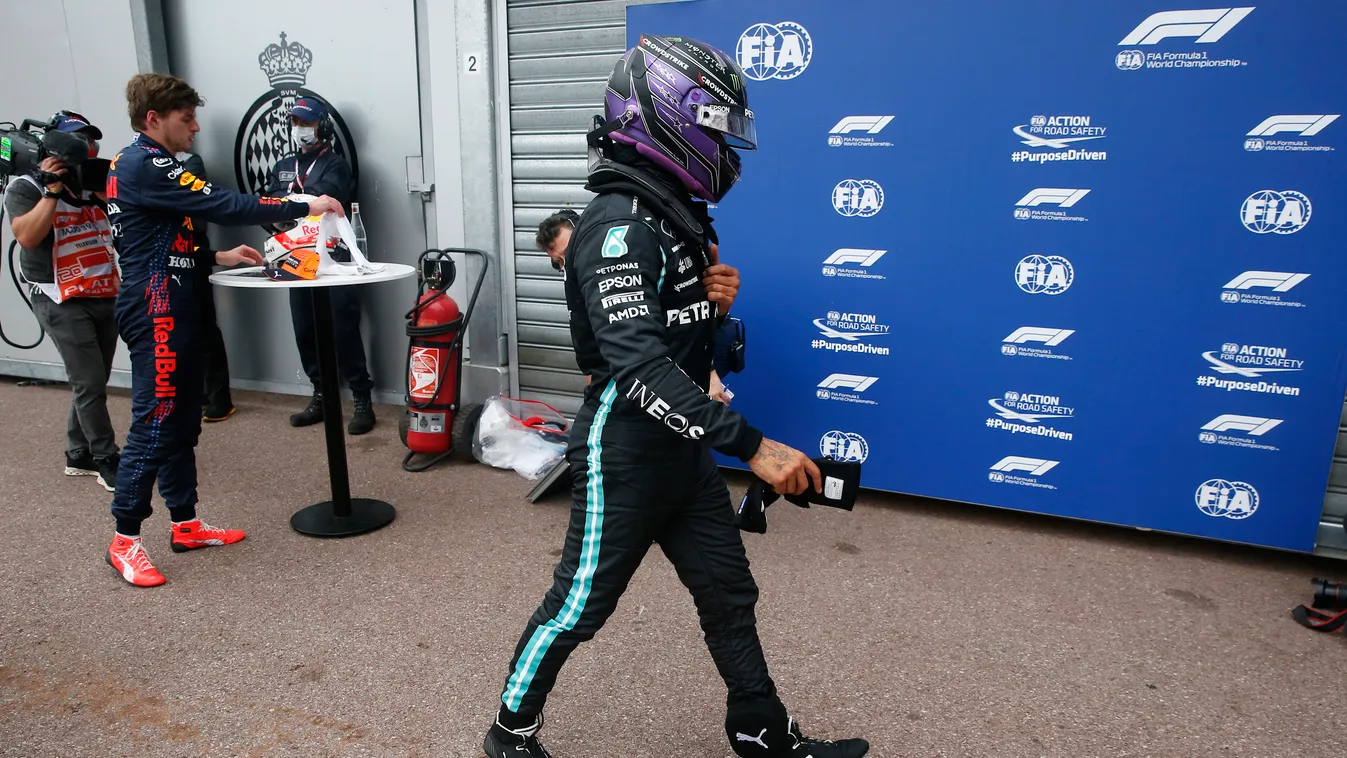 Forma-1, Monacói Nagydíj, időmérő, Lewis Hamilton, Mercedes 