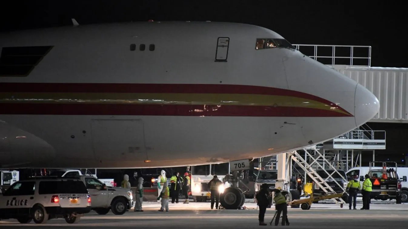US Flight Evacuating 240 Americans From Virus Outbreak In China Refuels In Alaska GettyImageRank2 