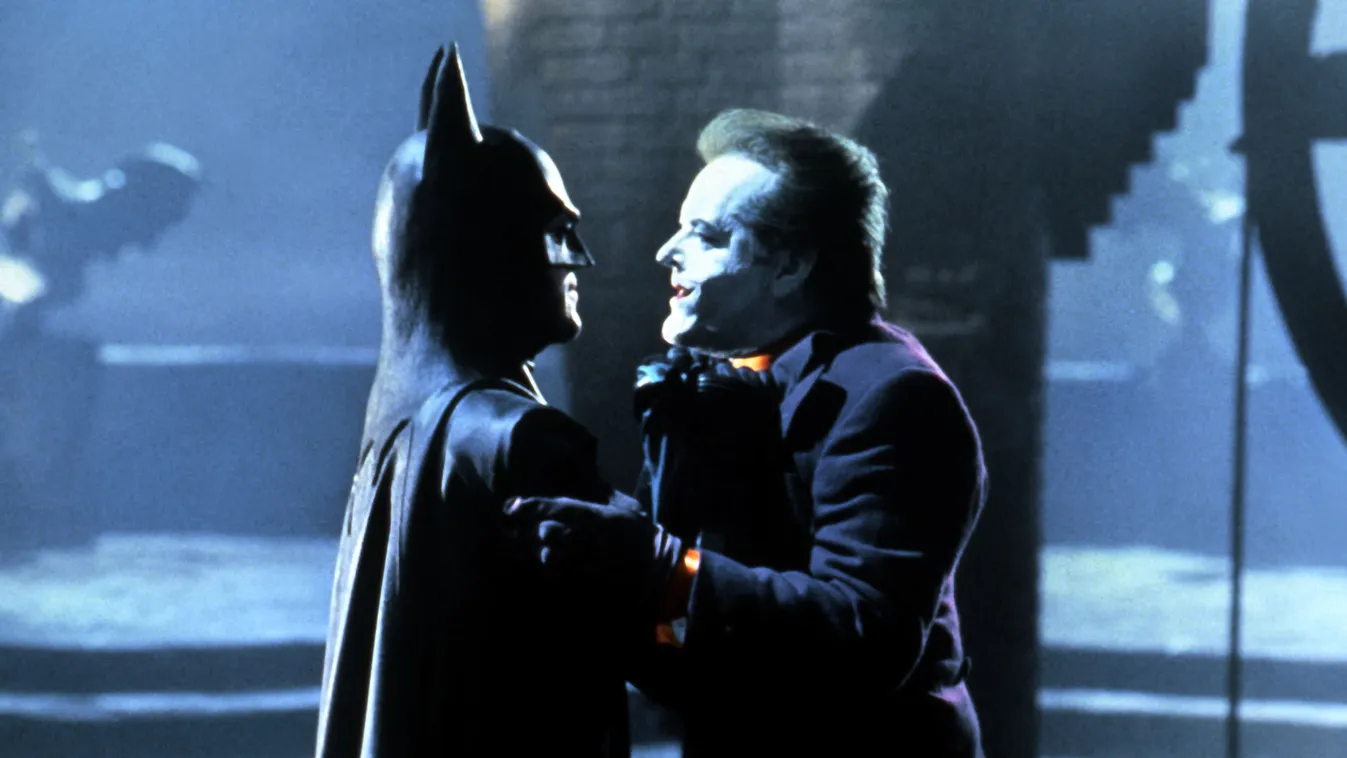 Michael Keaton és Jack Nicholson a Batman című filmben 
