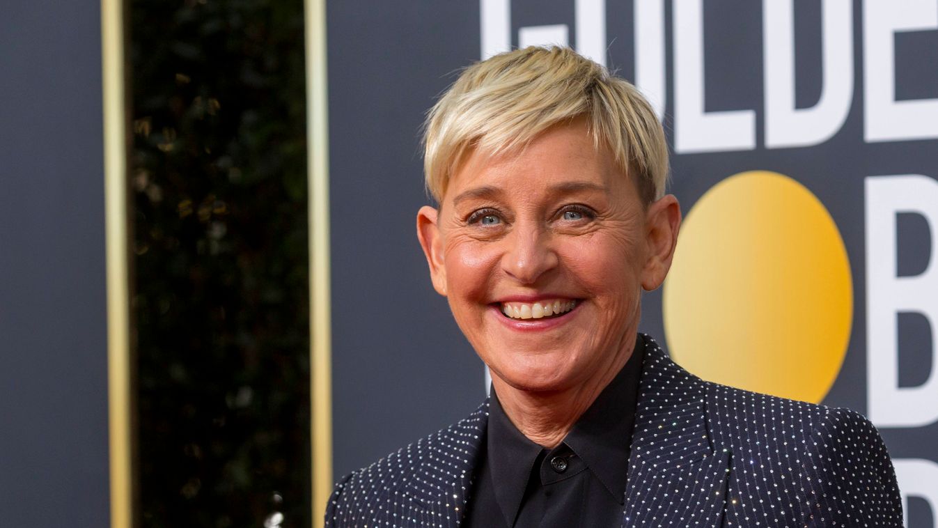 Golden Globe Awards 2020 Celebrities ACE Ellen DeGeneres Golden Globes 2020 film; awards; red carpet; fashio Arts Culture and Entertainment 