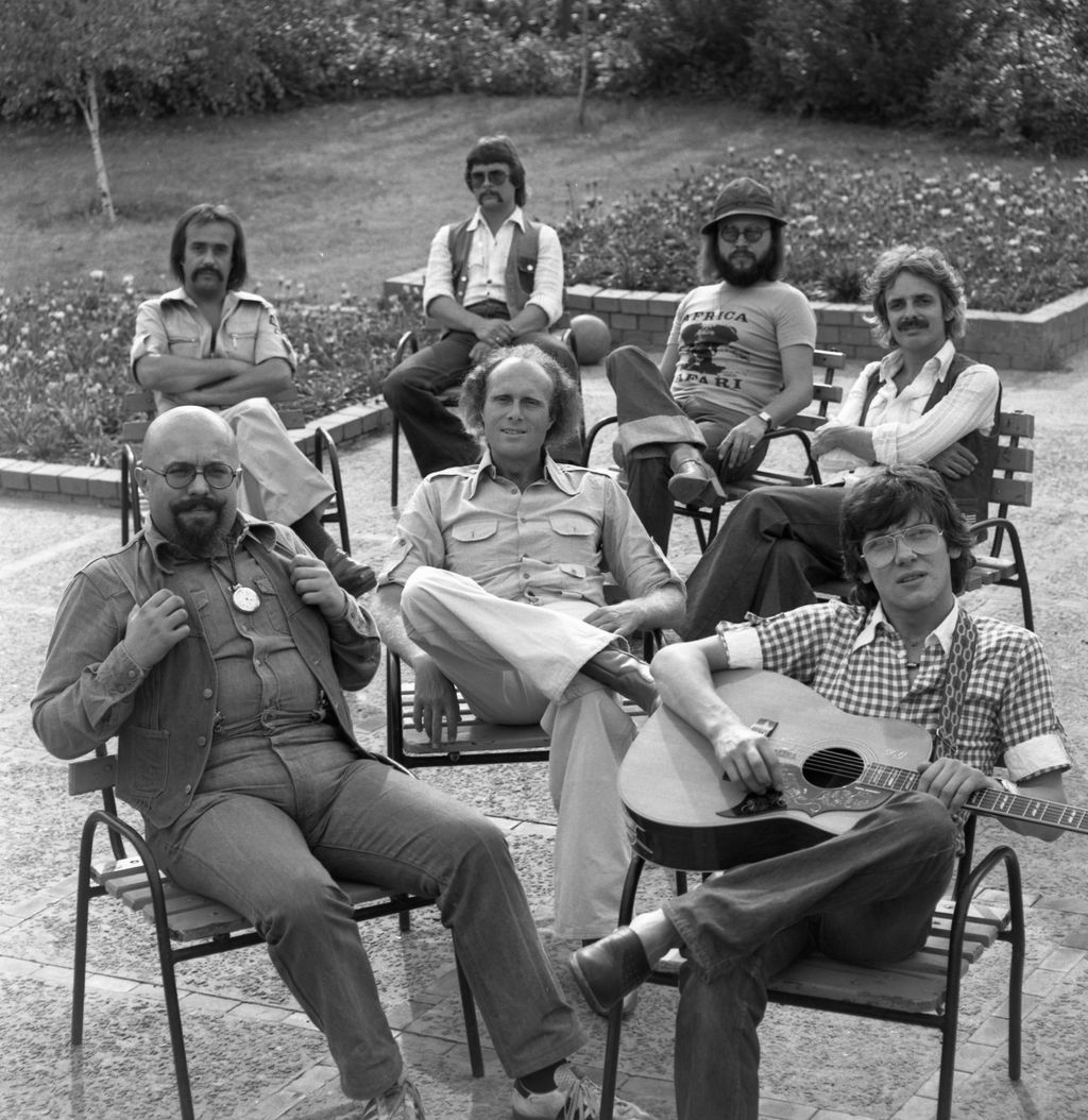 A Bergendy együttes Delhusa Gjonnal 1977-ben 