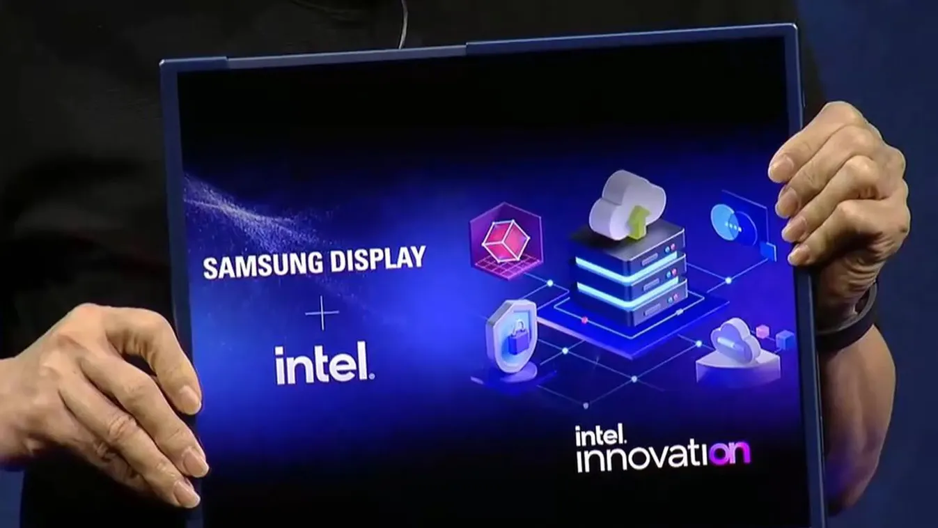 intel samsung slidable display kijelző panel 