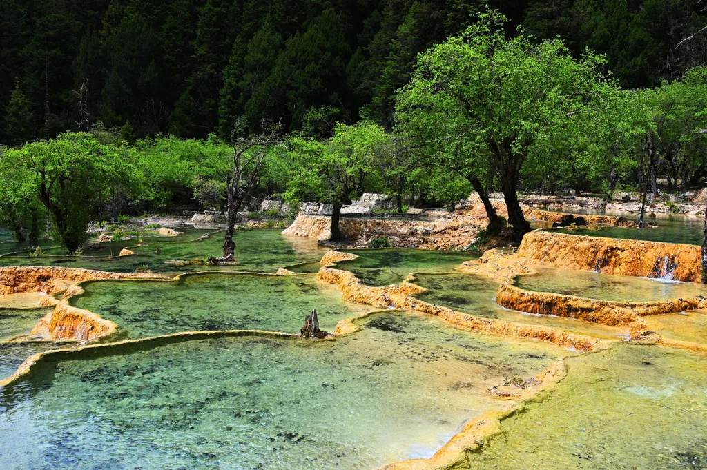 Huanglong, Huanglung, Kína 