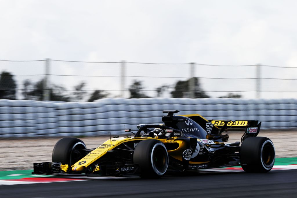 A Forma-1 előszezoni tesztje Barcelonában - 7. nap, Nico Hülkenberg, Renault Sport Racing 