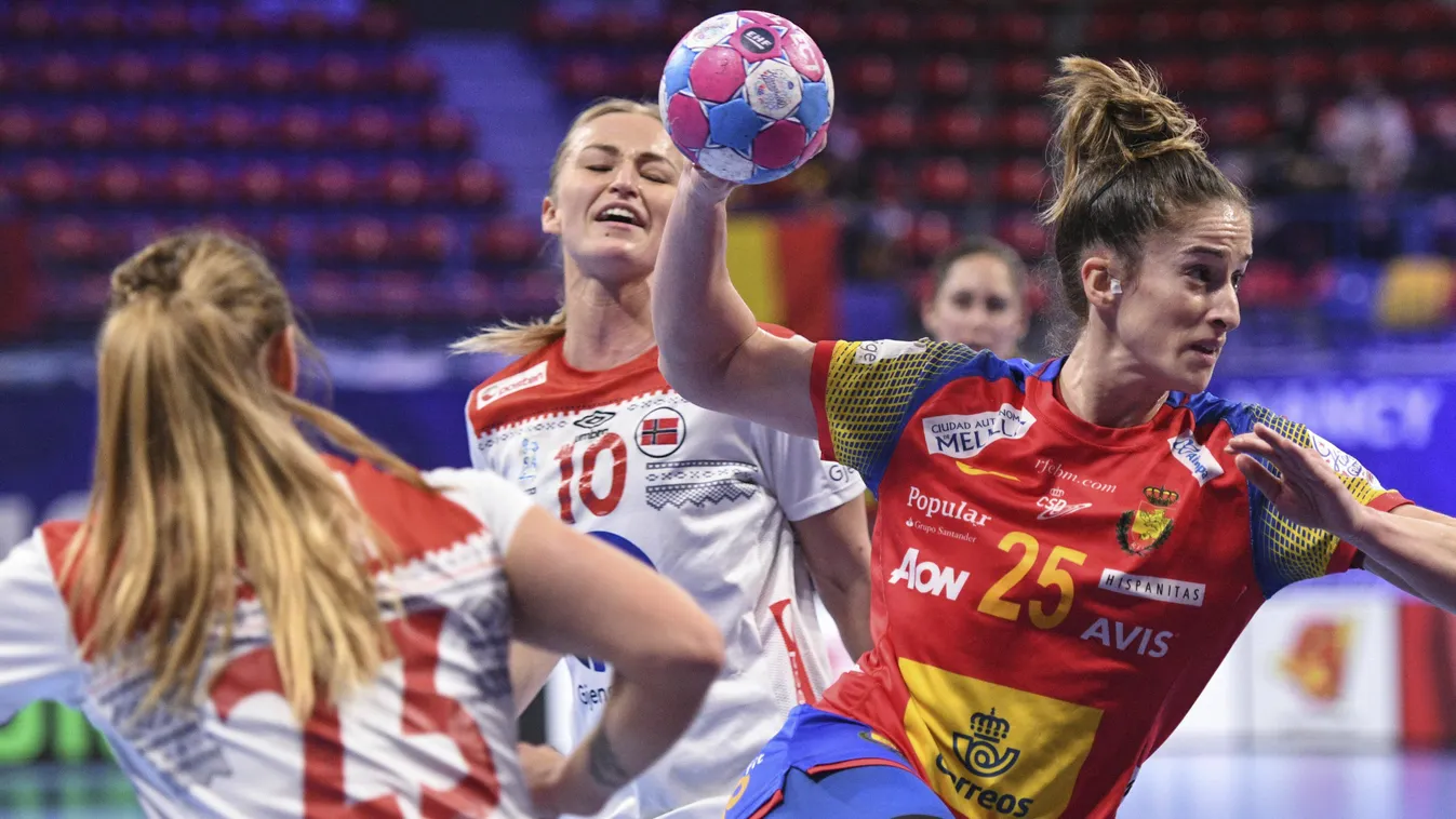 HANDBALL-EHF-EURO2018-SPA-NOR handball Horizontal SPORT SPORT-ACTION FULL LENGTH ACTION 