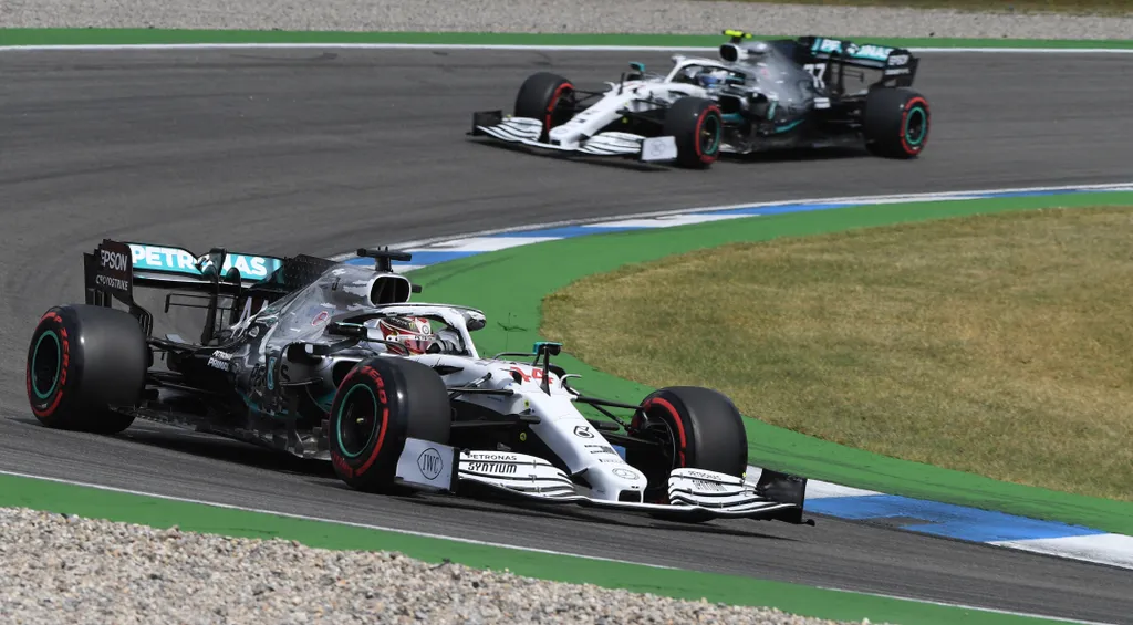 Forma-1, Német Nagydíj, időmérő, Hamilton, Bottas, Mercedes 