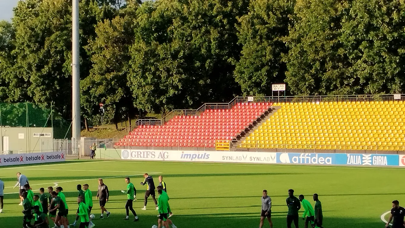 Ferencváros, edzés 