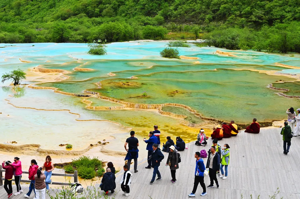 Huanglong, Huanglung, Kína 