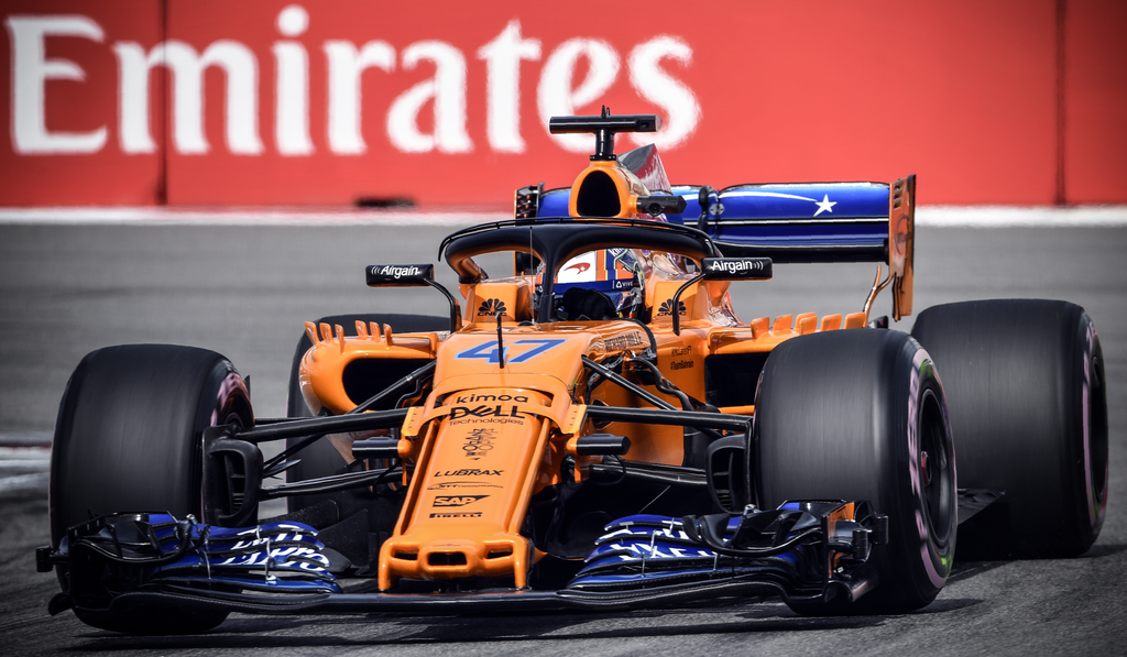 A Forma-1-es Orosz Nagydíj pénteki napja, Lando Norris, McLaren Racing 