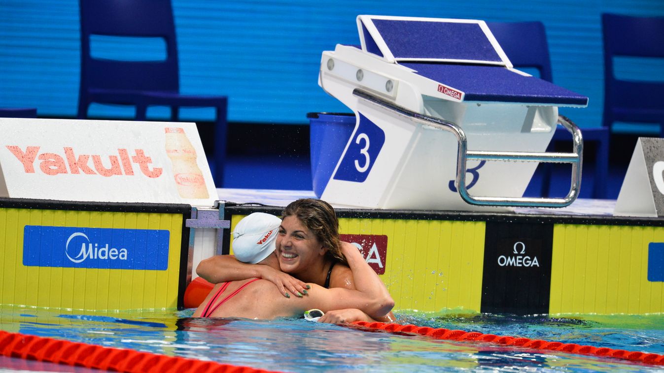 FINA2017, Úszás Vizes VB, női 200 m pillangó, Szilágyi Liliána, Hosszú Katinka 