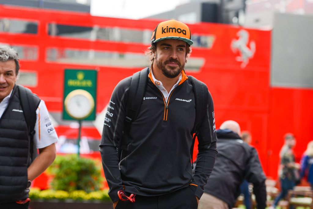 A Forma-1-es Belga Nagydíj szombati napja, Fernando Alonso, McLaren Racing 