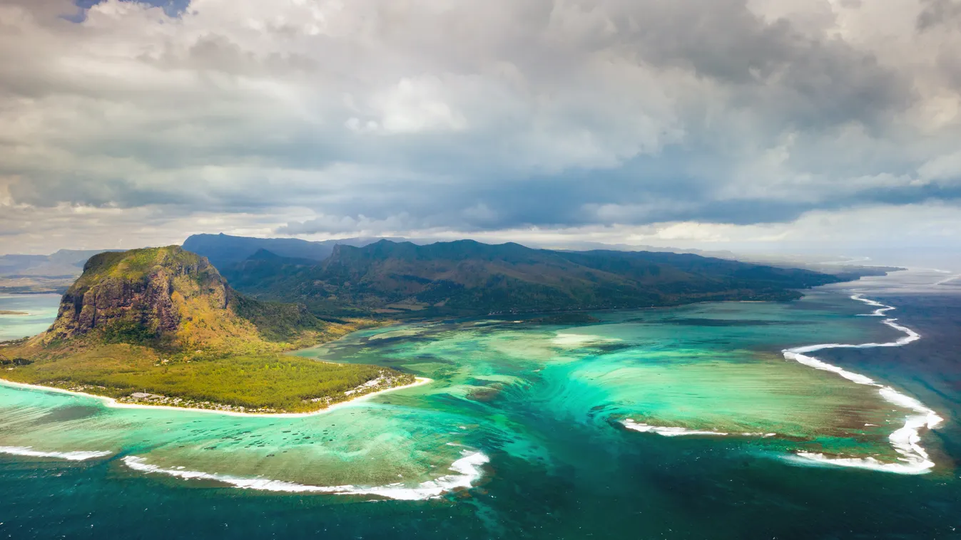 Mauritius, vízesés, 