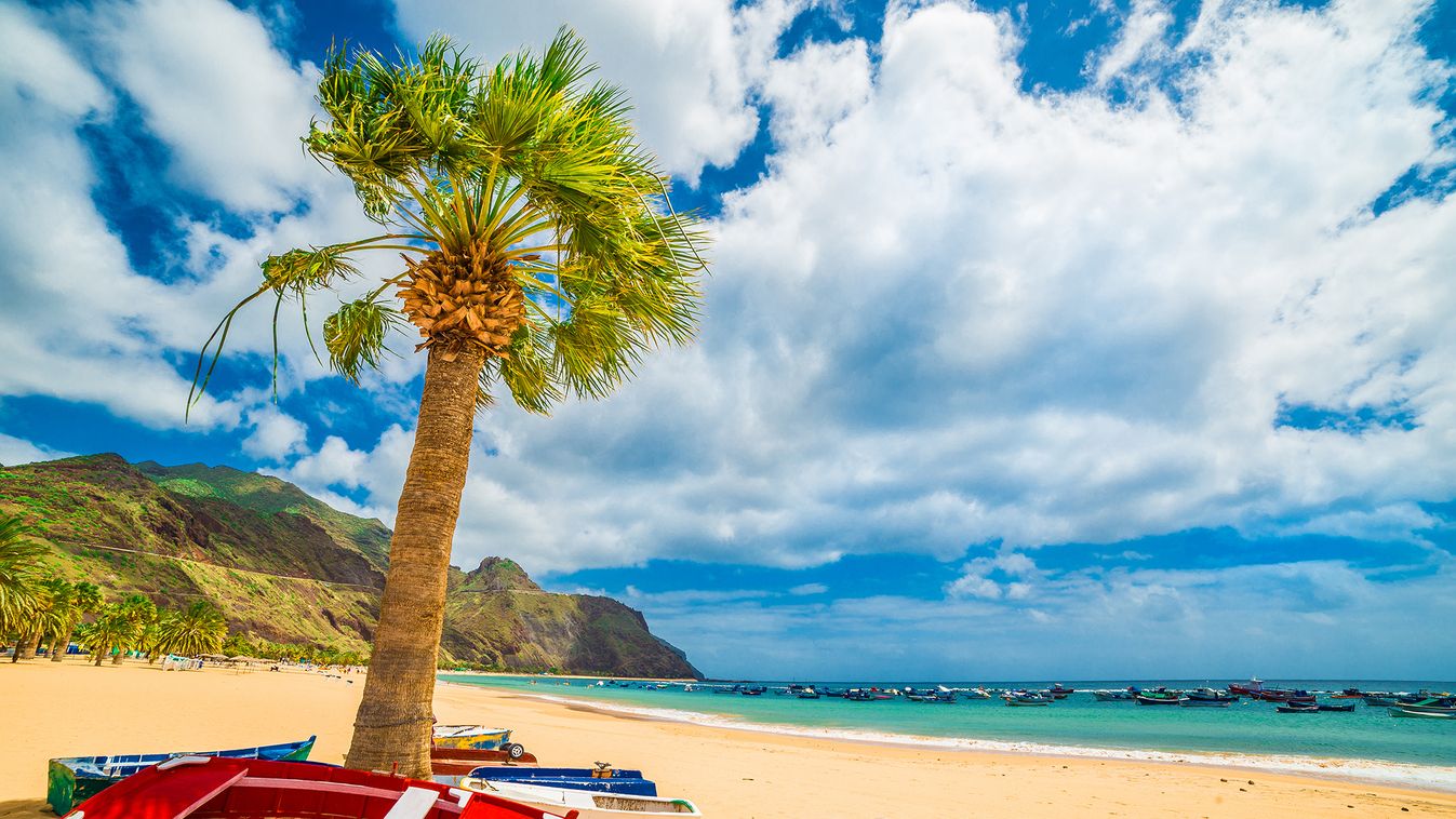 Tenerife, a Kanári-szigetek gyöngyszeme aranyhomokos tenger partjai 