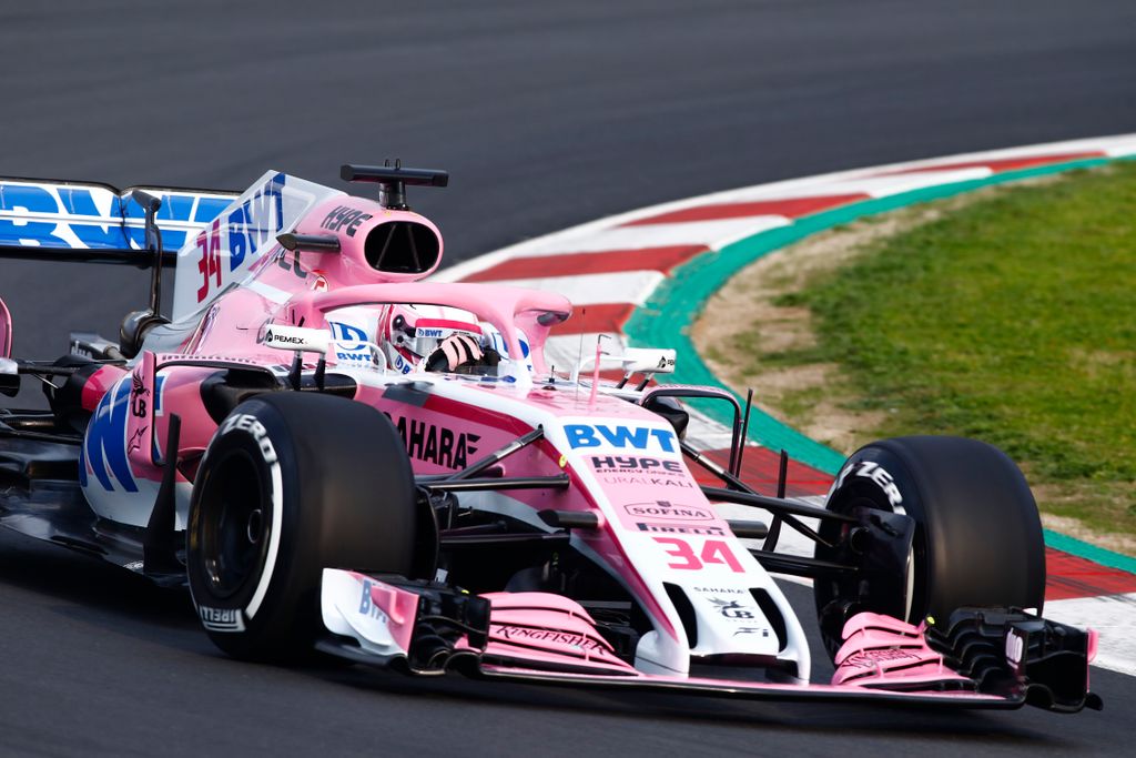 Forma-1, Barcelona tesztelés - 1. nap, Force India, Nyikita Mazepin 
