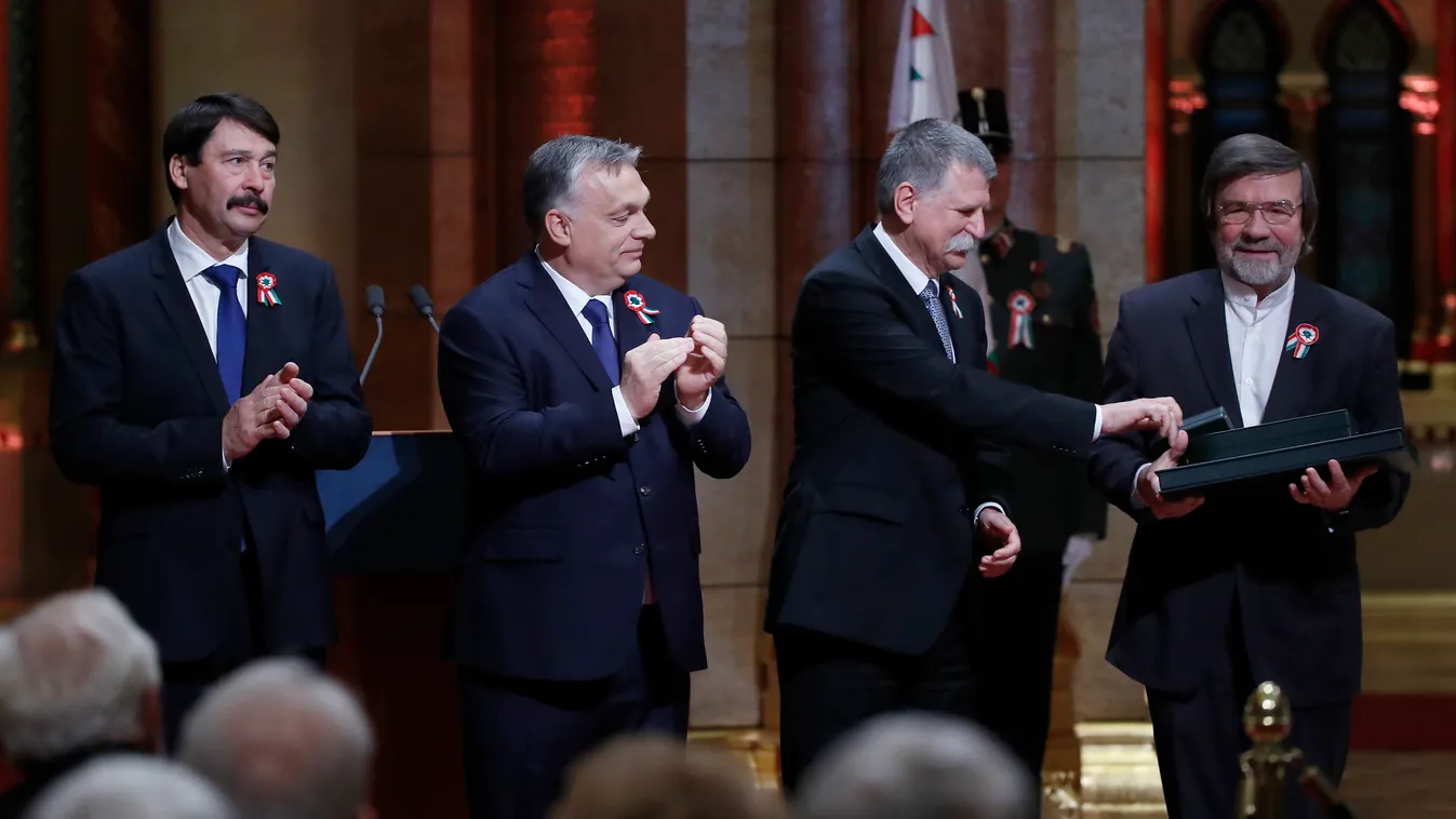 ÁDER János; KÖVÉR László; ORBÁN Viktor; KÓNYA Imre 