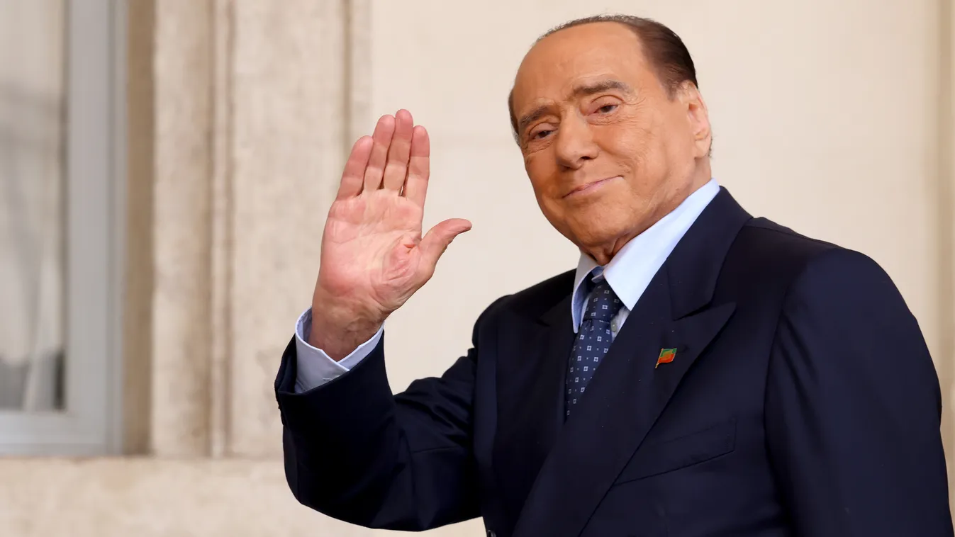 86 éves korában meghalt Silvio Berlusconi  Italy Forms A New Government: Quirinale Consultations With Political Parties Leaders 