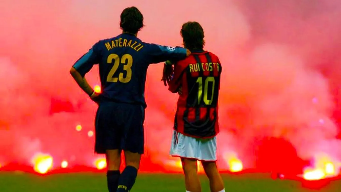 Materazzi, Rui Costa, Inter, Milan 