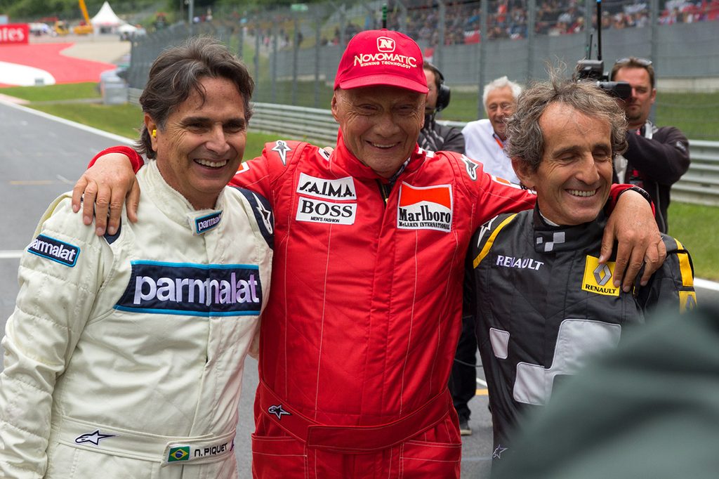 Forma-1, Nelson Piquet, Niki Lauda, Alain Prost, 2005, Osztrák Nagydíj 