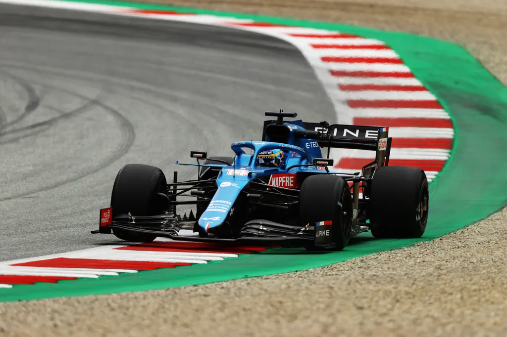 Forma-1, Fernando Alonso, Alpine, Osztrák Nagydíj 2021, péntek 