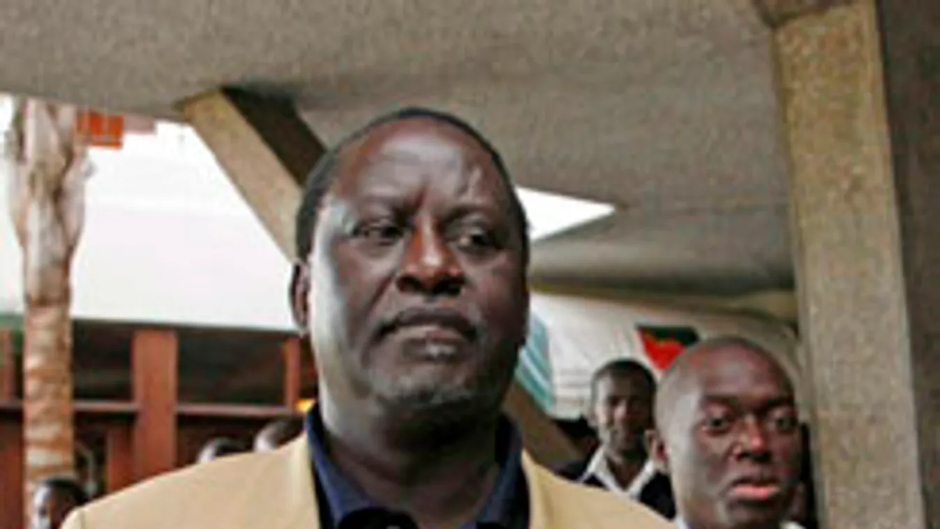 Raila Odinga kenyai ellenzéki vezető 