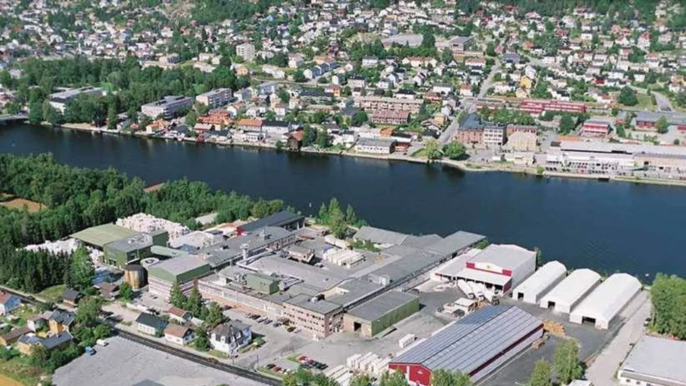 Drammen, Norvégia, Vajda Papír Kft., higiéniaipapír-gyártás 