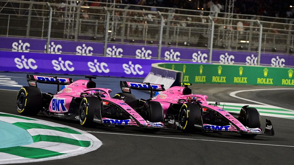 Forma-1, Szaúd-arábiai Nagydíj, Fernando Alonso, Esteban Ocon, Alpine 