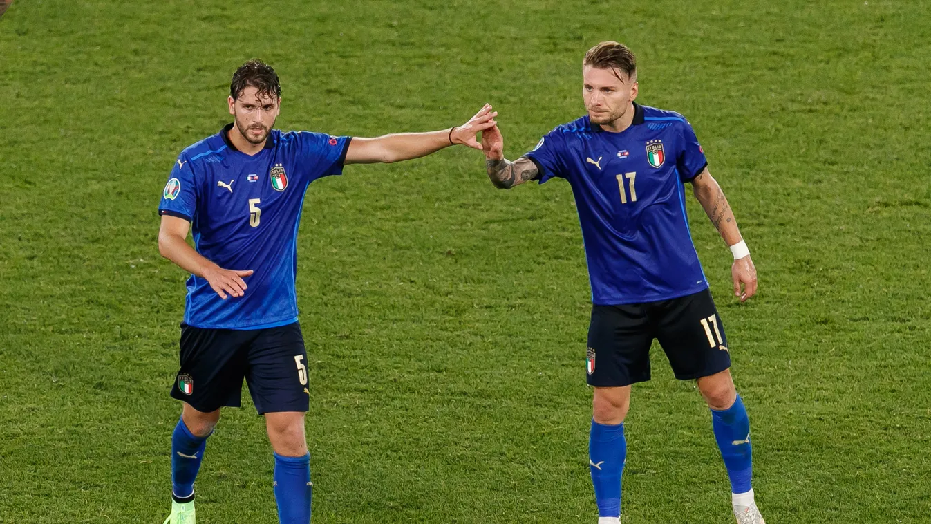 Olaszország - Svájc, Foci EB, labdarúgó Európa-bajnokság, Euro 2020, labdarúgás, csoportkör, A csoport, Stadio Olimpico, Róma, 2021.06.16. 