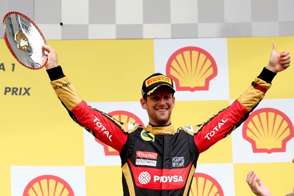Forma-1, Romain Grosjean, Lotus, Belga Nagydíj 2015 
