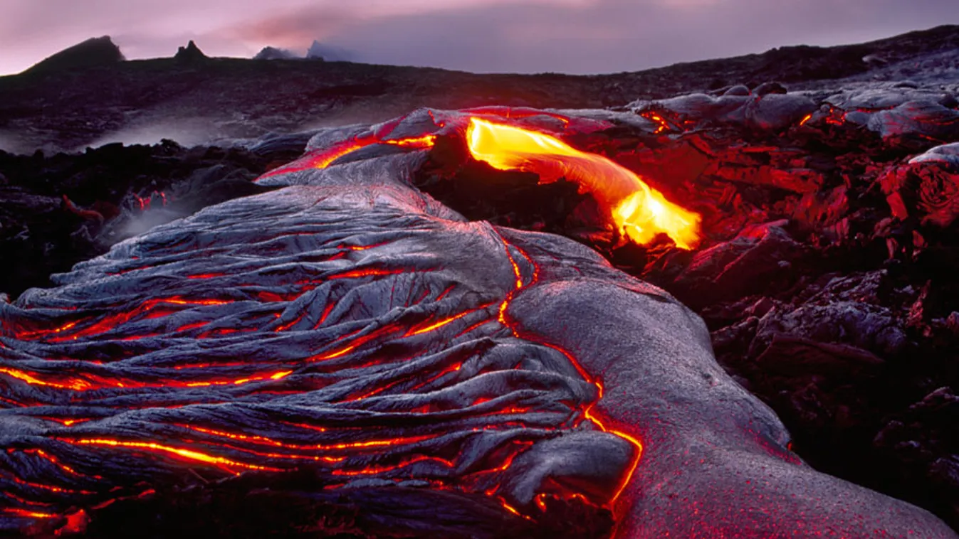 Lávafolyam, Hawaii Volcanoes National Park