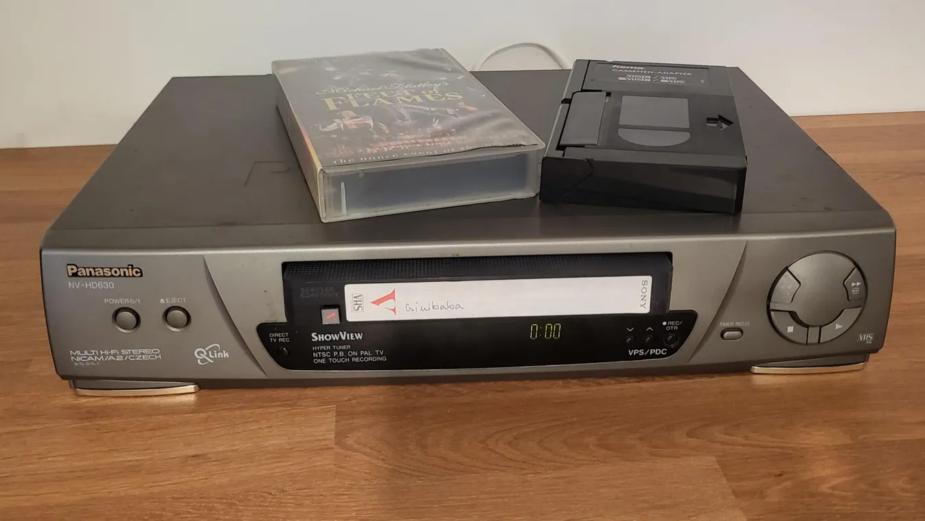 videomagnó, VCR, VHS, Panasonic 