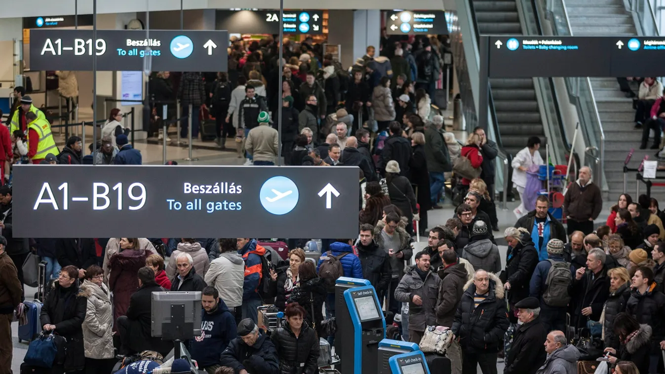 kézipoggyász, check-in, Liszt Ferenc repülőtér 