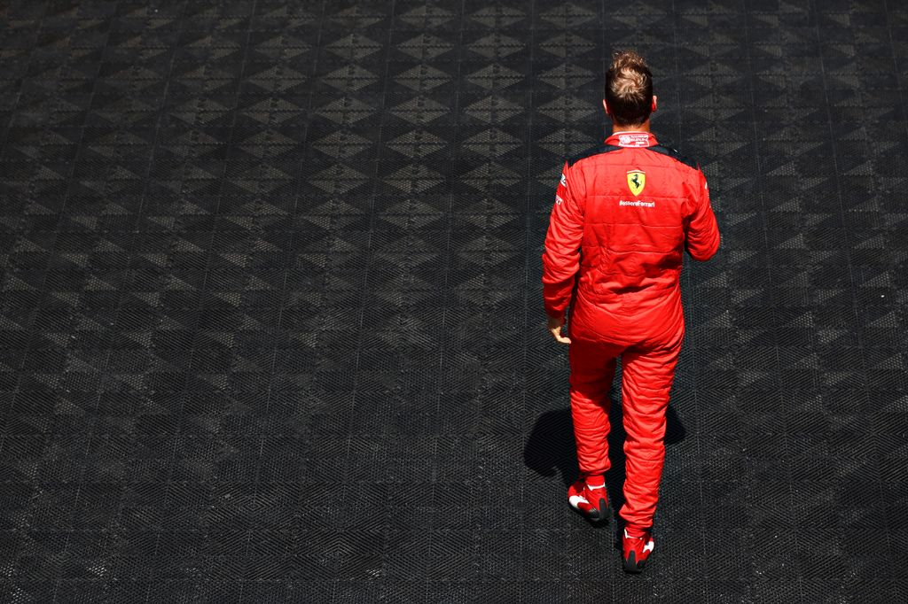 Forma-1, Spanyol Nagydíj, Sebastian Vettel, Ferrari 