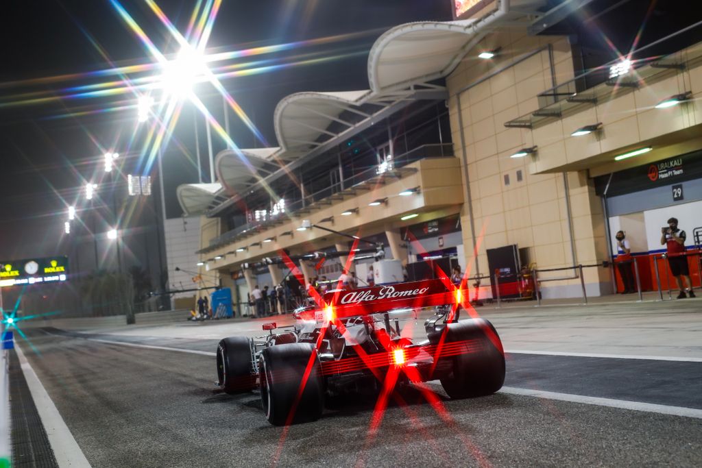 Forma-1, Antonio Giovinazzi, Alfa Romeo Racing, Bahrein teszt 1. nap 