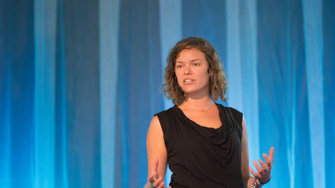 Katherine Maher , A Wikipédia Alapítvány ügyvezető igazgatója 
