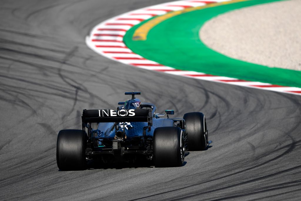 Forma-1, Lewis Hamilton, Mercedes-AMG Petronas, Barcelona teszt 2. nap 
