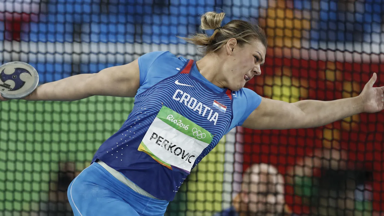 Sandra Perkovic, atlétika, diszkoszvetés, olimpia, Rio 2016 