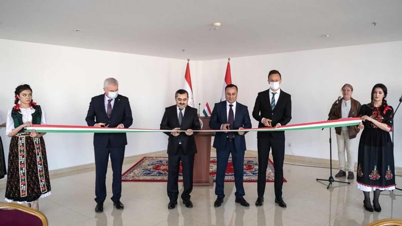 konzulátus megnyitó Dusanbe Tádzsikisztán Szijjártó Péter 