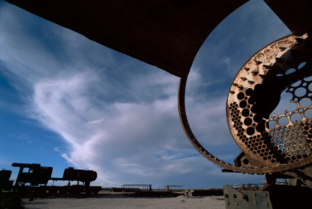 Elhagyatott vonattemető Bolíviában, Uyuni, galéria, 2022 