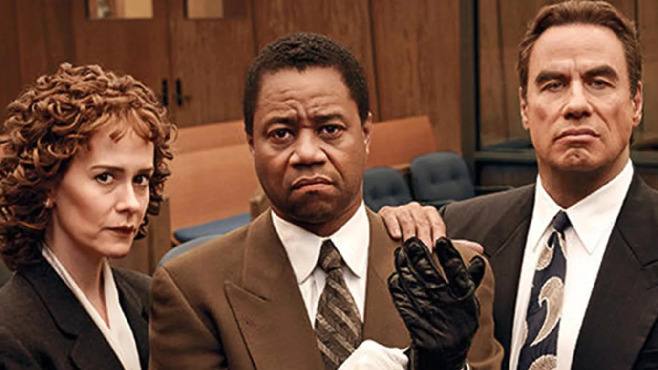 American Crime Story: Az O.J. Simpson-ügy, Sarah Paulson, Cuba Gooding Jr., John Travolta 