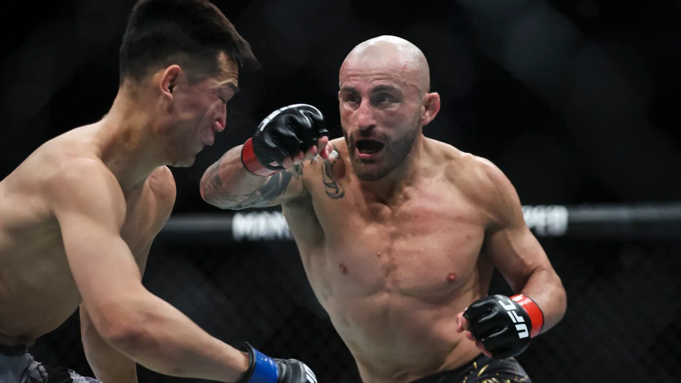 UFC 273: Volkanovski v The Korean GettyImageRank2 Color Image Horizontal SPORT MARTIAL ARTS 