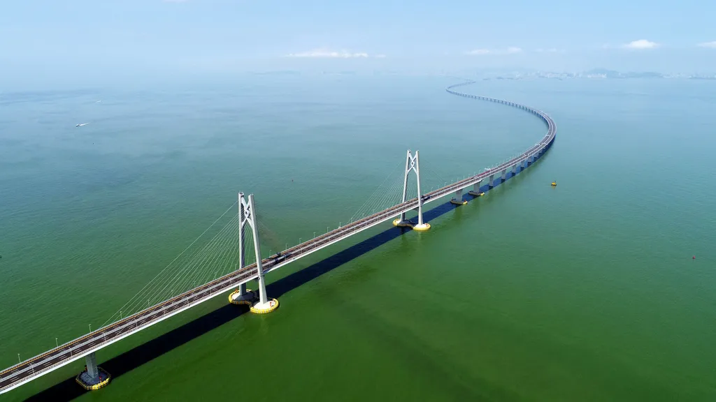 közlekedés, beruházás, infrastruktúra, legdrágább, hongkong, híd 