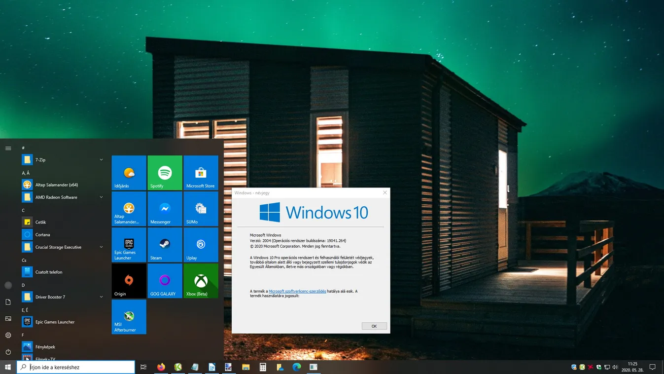 windows 10 may 2020 update 